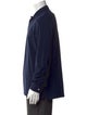 P. Johnson V-Neck Long Sleeve Polo Shirt