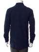 P. Johnson V-Neck Long Sleeve Polo Shirt