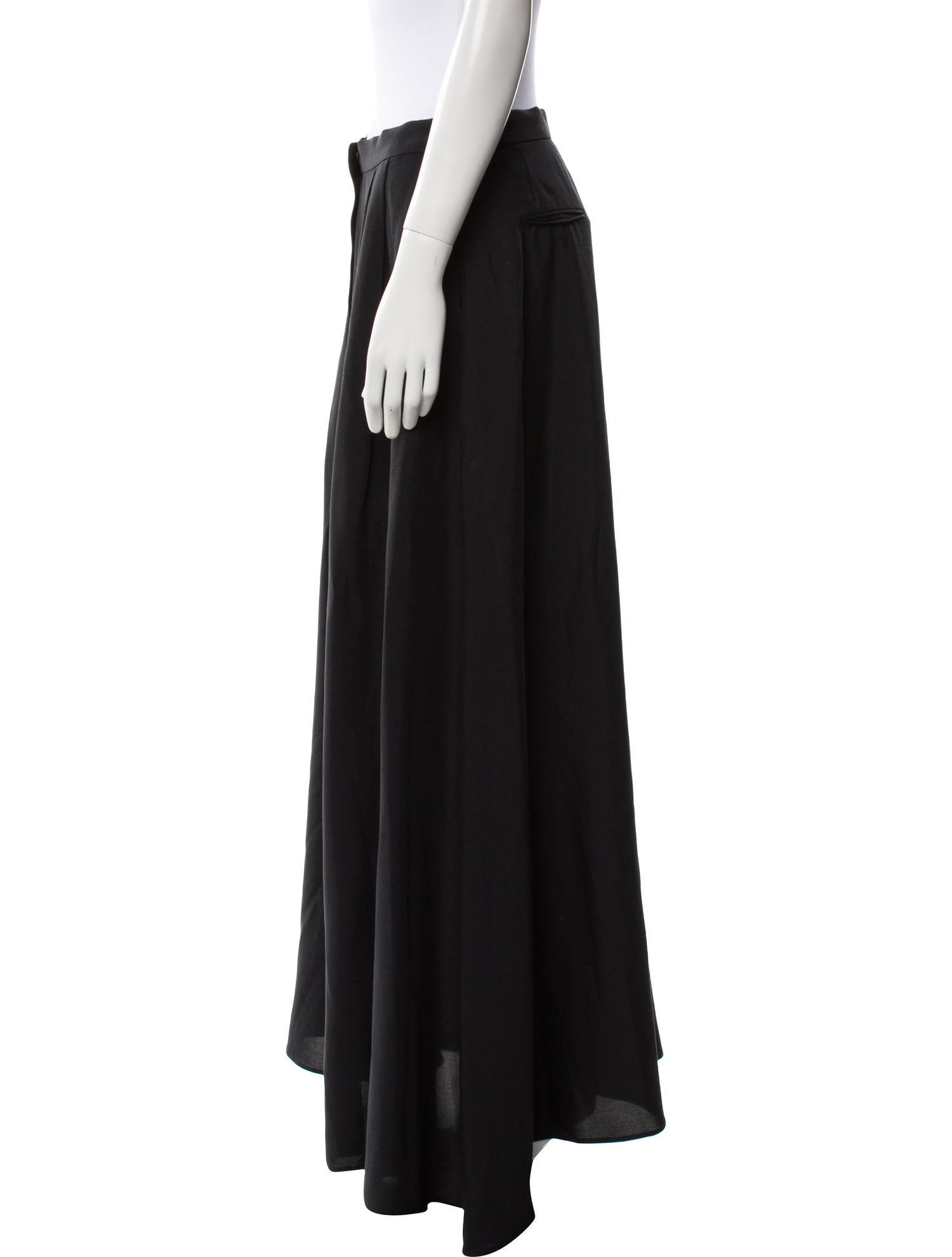 P. Johnson Silk Long Skirt