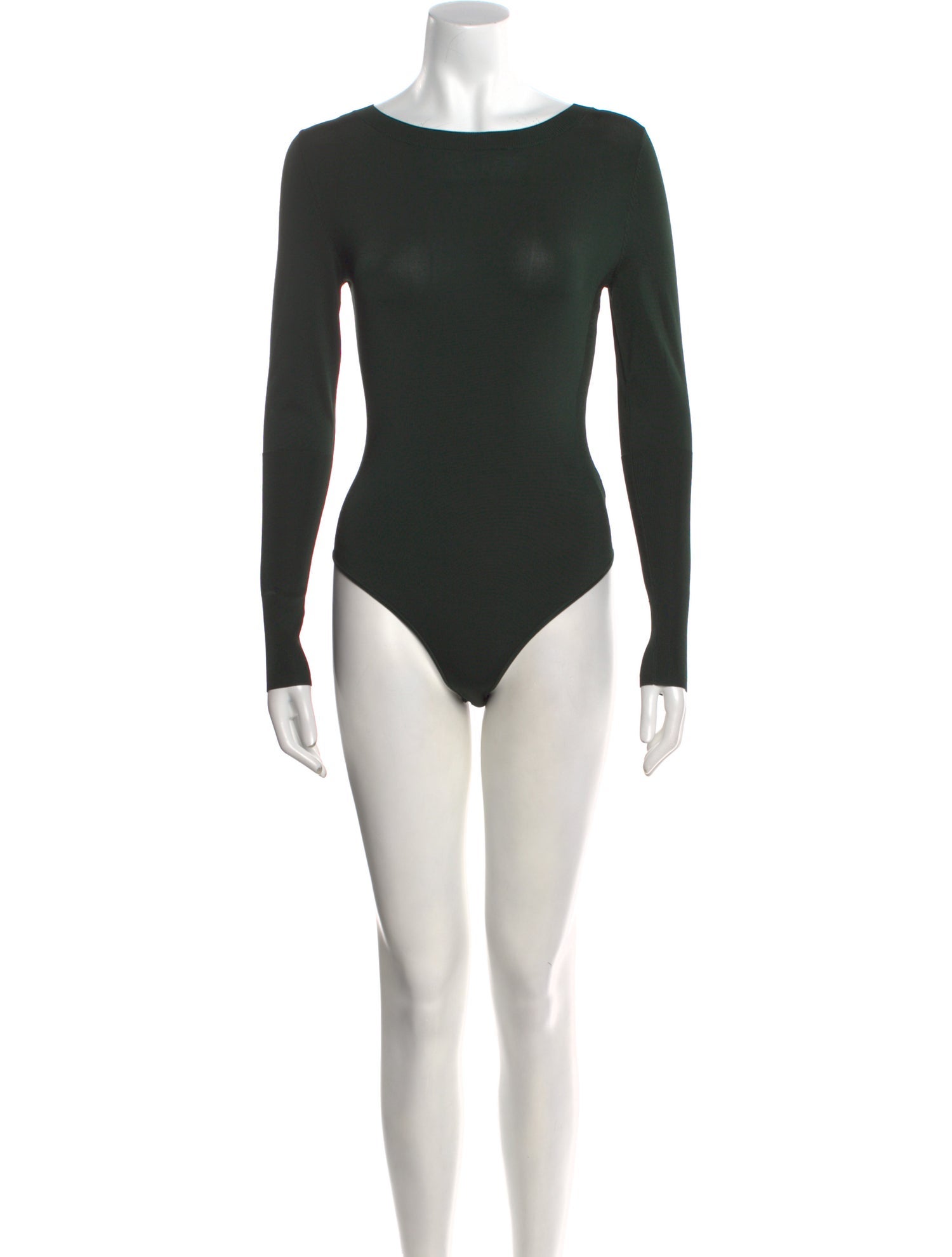 P. Johnson Bateau Neckline Long Sleeve Bodysuit