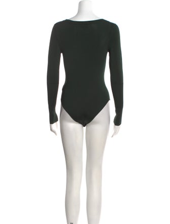 P. Johnson Bateau Neckline Long Sleeve Bodysuit