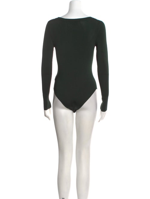 P. Johnson Bateau Neckline Long Sleeve Bodysuit
