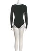 P. Johnson Bateau Neckline Long Sleeve Bodysuit