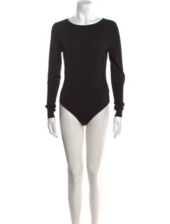 P. Johnson Bateau Neckline Long Sleeve Bodysuit