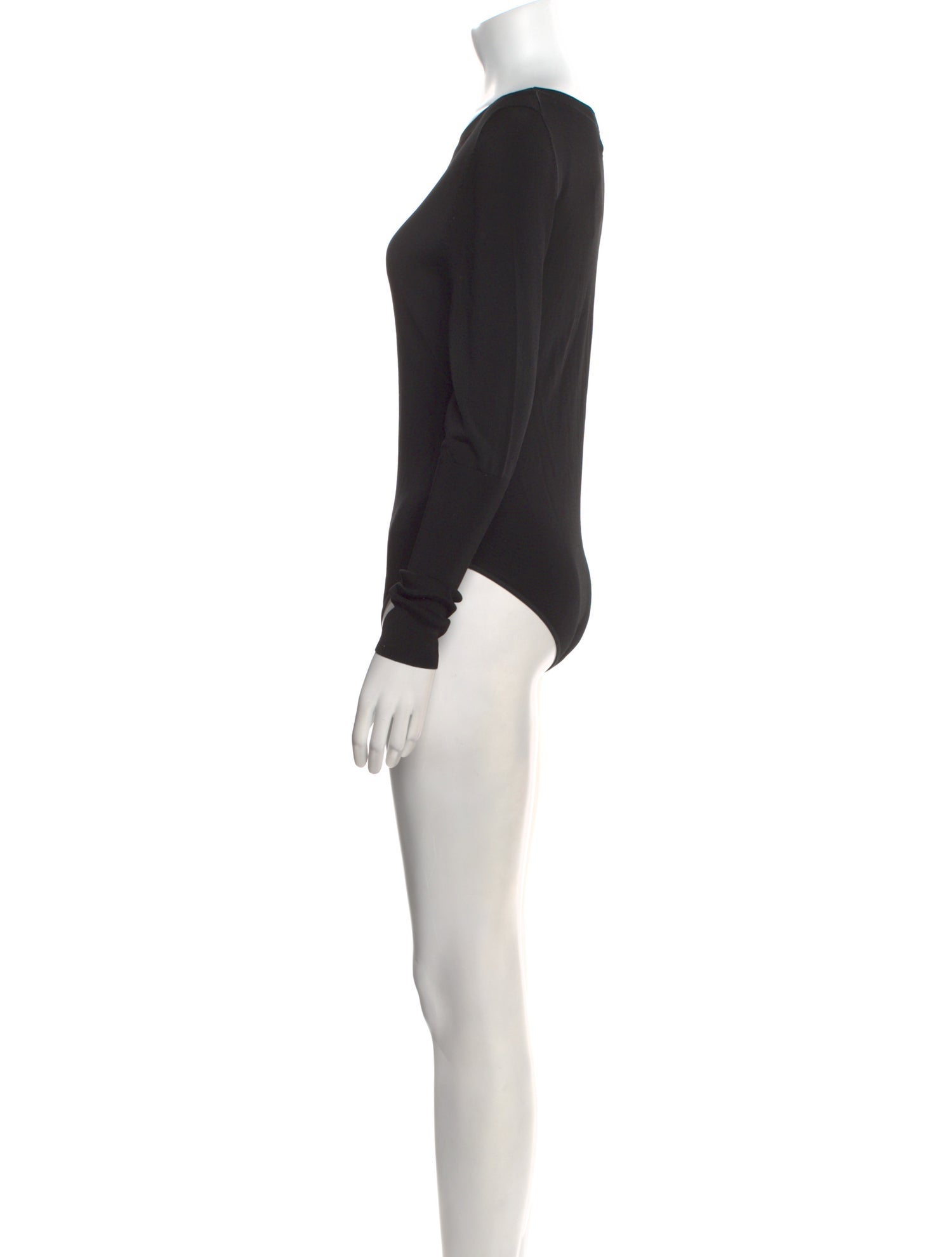 P. Johnson Bateau Neckline Long Sleeve Bodysuit