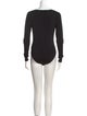P. Johnson Bateau Neckline Long Sleeve Bodysuit