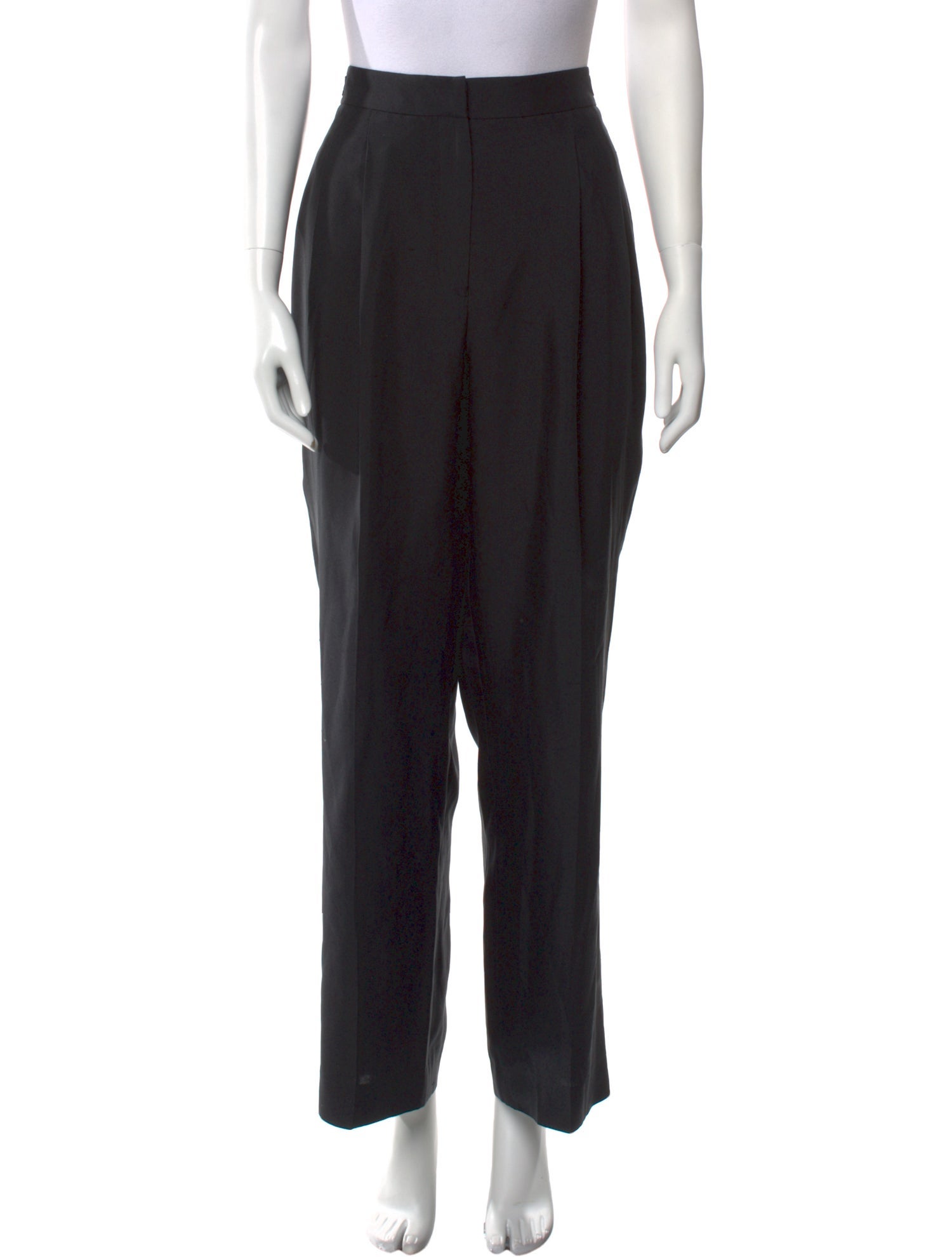 P. Johnson Silk Wide Leg Pants