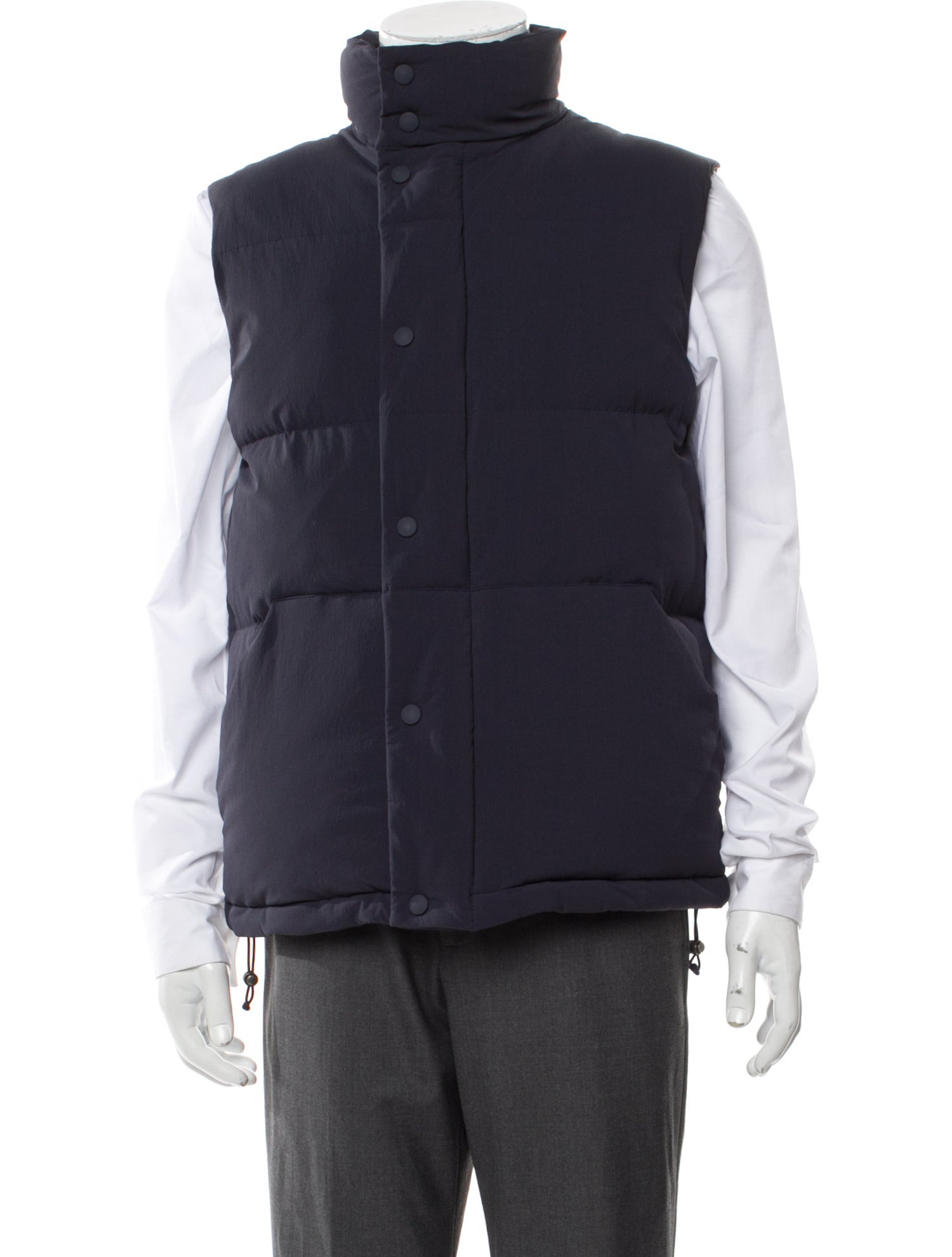 P. Johnson Turtleneck Sleeveless Sweater Vest