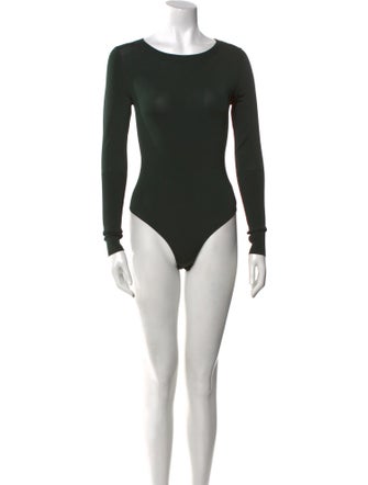 P. Johnson Bateau Neckline Long Sleeve Bodysuit