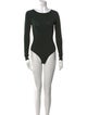 P. Johnson Bateau Neckline Long Sleeve Bodysuit