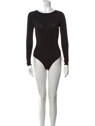 P. Johnson Bateau Neckline Long Sleeve Bodysuit
