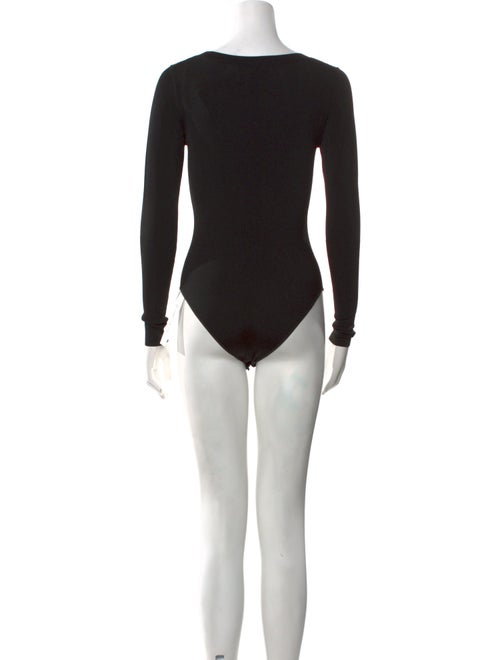 P. Johnson Bateau Neckline Long Sleeve Bodysuit