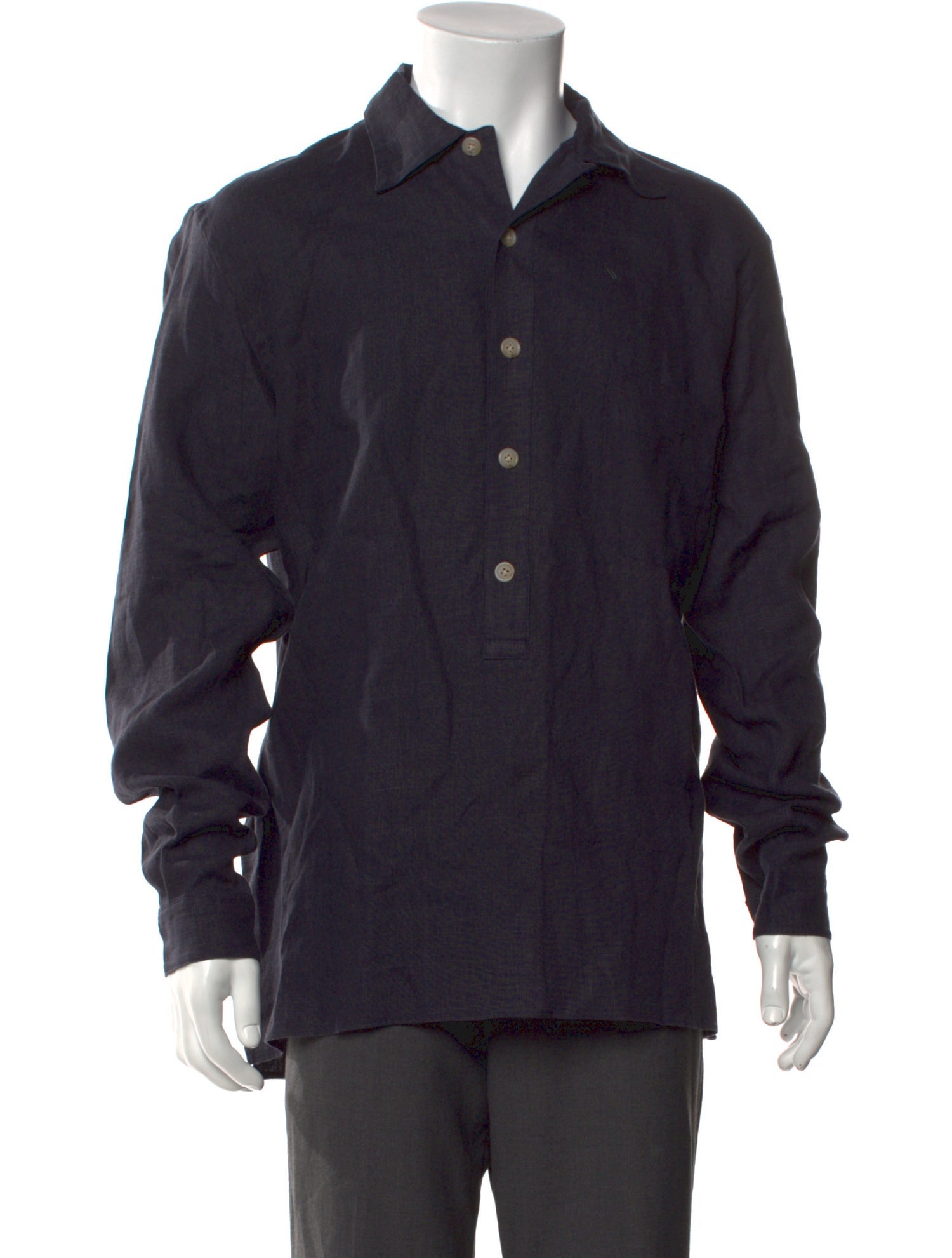 P. Johnson Linen Long Sleeve Shirt