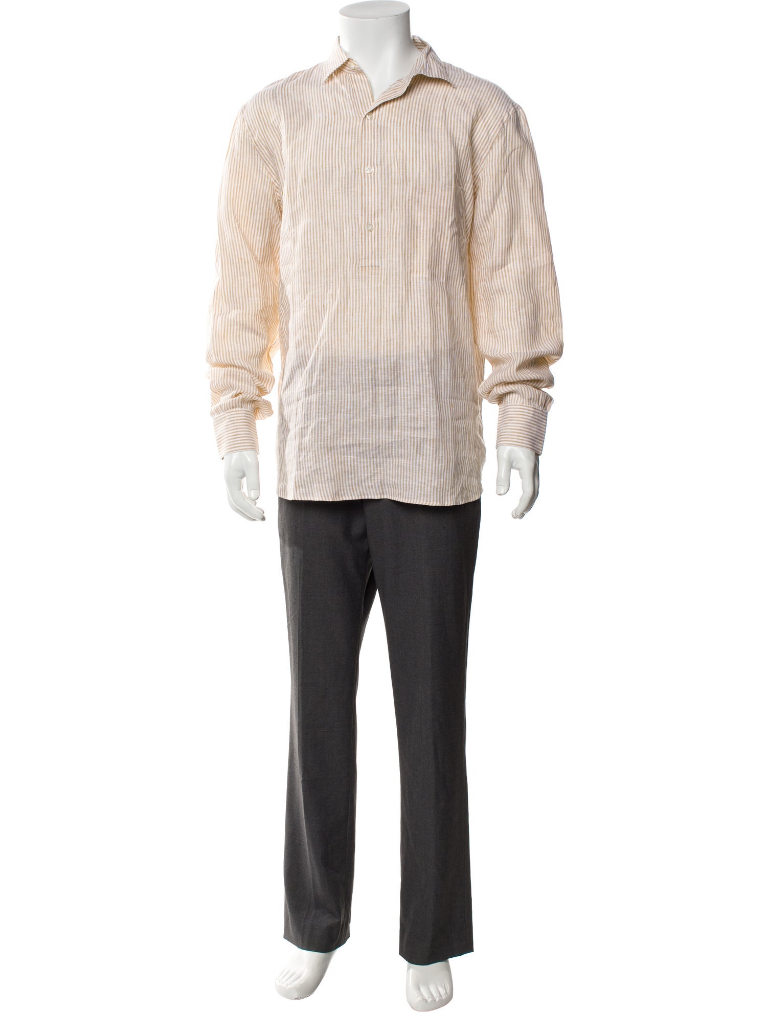 P. Johnson Linen Long Sleeve Shirt