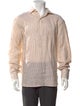 P. Johnson Linen Striped Shirt