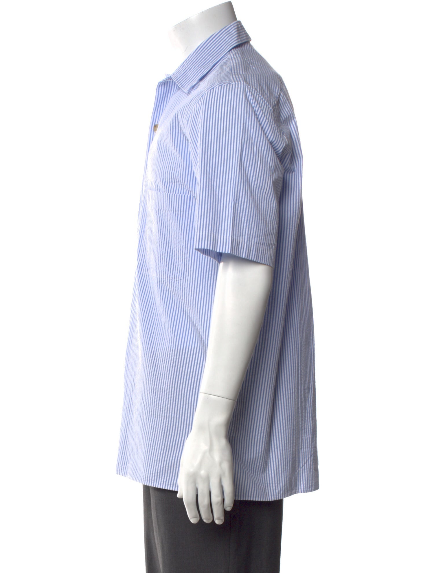 P. Johnson Striped Short Sleeve Shirt w/ Tags