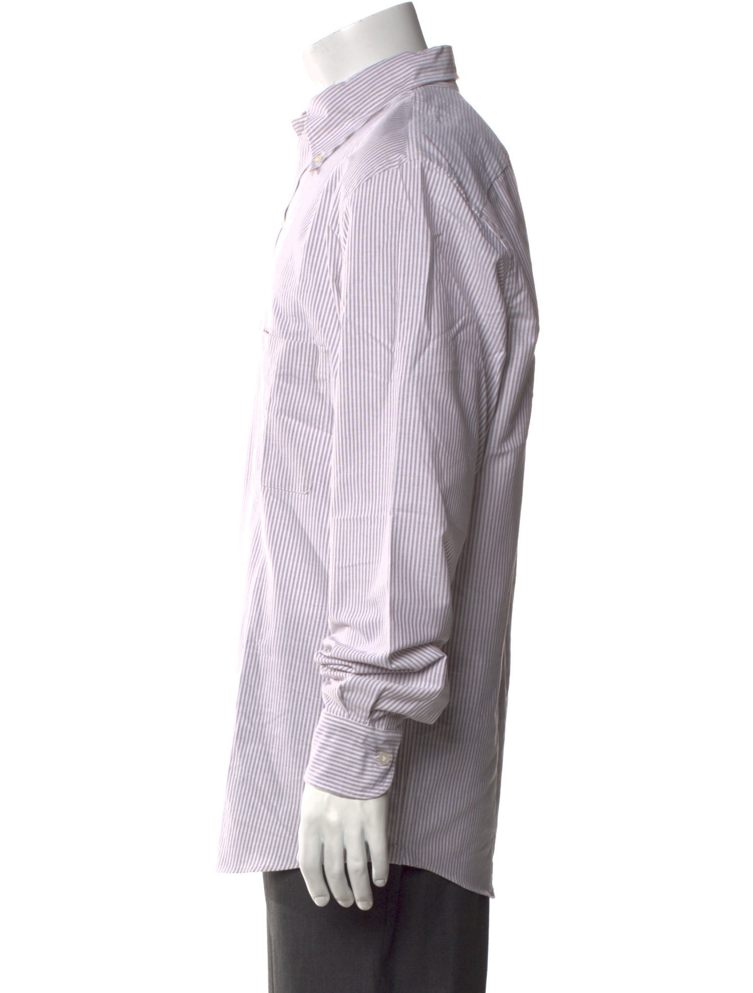 P. Johnson Striped Long Sleeve Dress Shirt w/ Tags