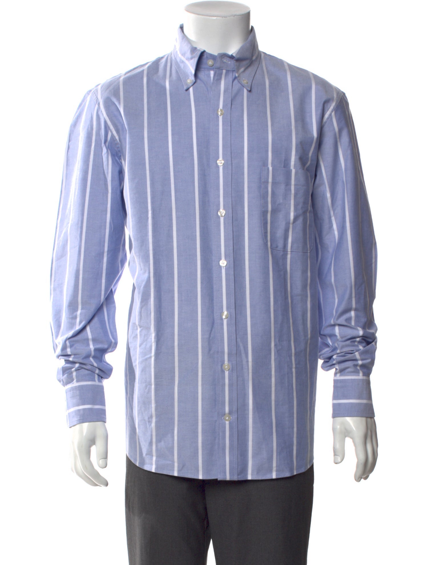 P. Johnson Striped Long Sleeve Shirt w/ Tags