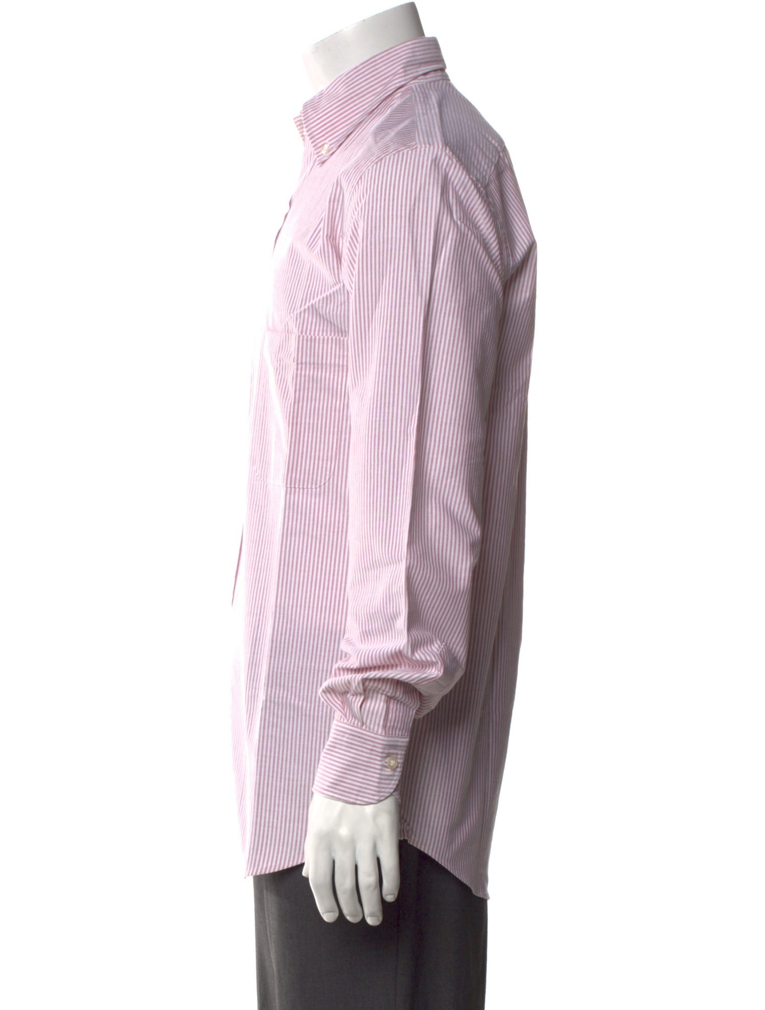 P. Johnson Striped Long Sleeve Dress Shirt w/ Tags