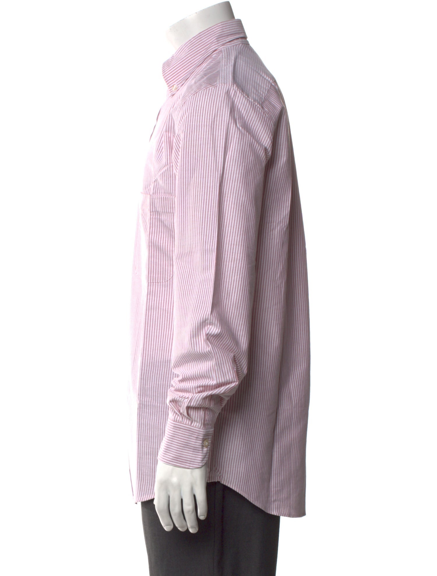 P. Johnson Striped Long Sleeve Dress Shirt w/ Tags