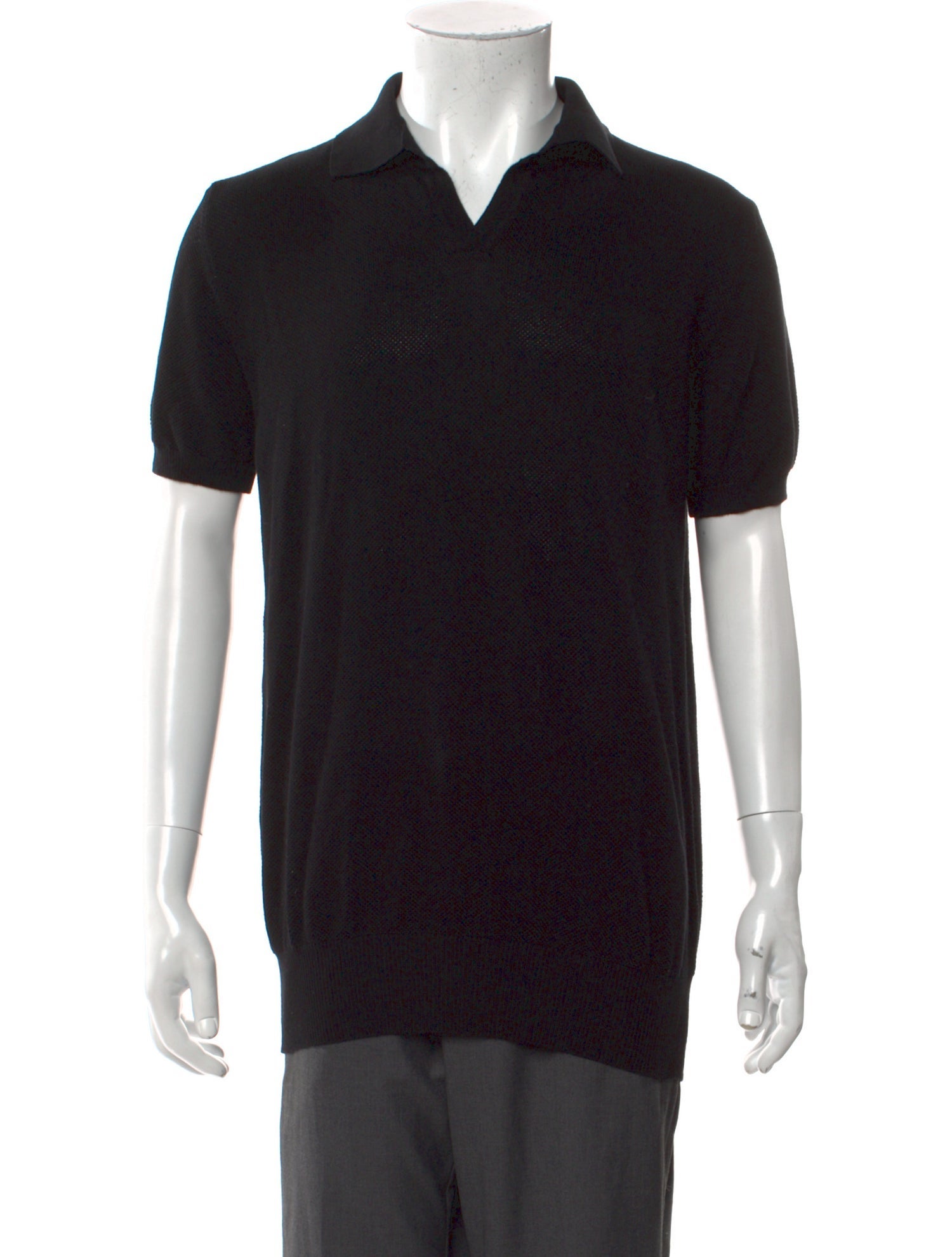 P. Johnson Collar Short Sleeve Polo Sweater w/ Tags