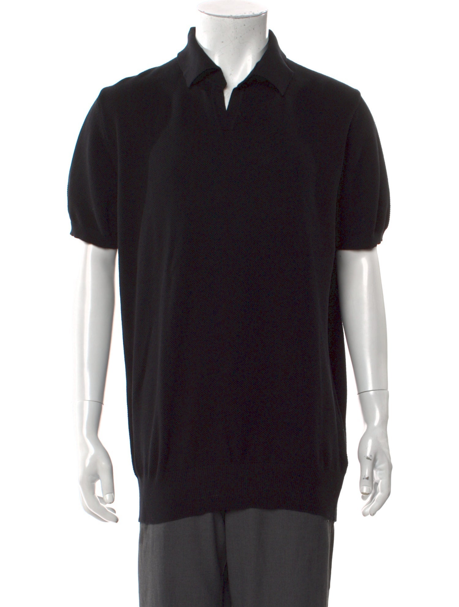 P. Johnson Collar Short Sleeve Polo Sweater w/ Tags