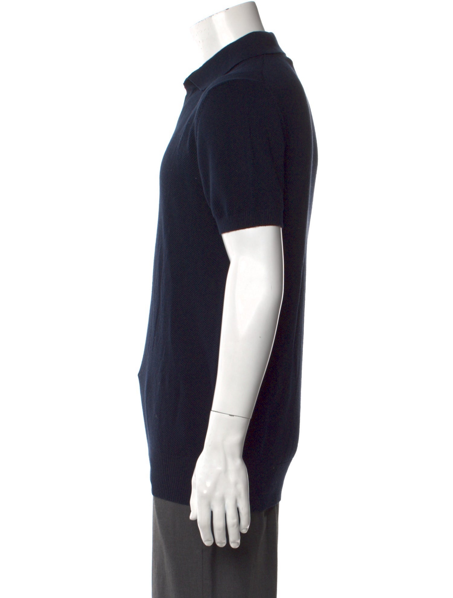 P. Johnson Collar Short Sleeve Polo Sweater w/ Tags