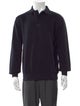 P. Johnson Collar Long Sleeve Polo Shirt