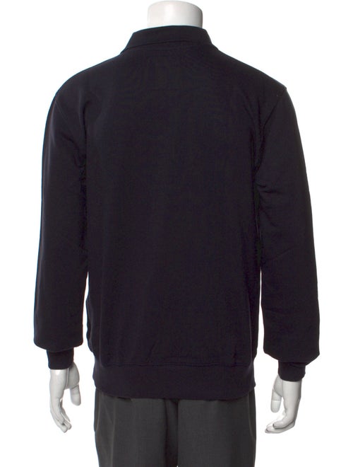 P. Johnson Collar Long Sleeve Polo Shirt