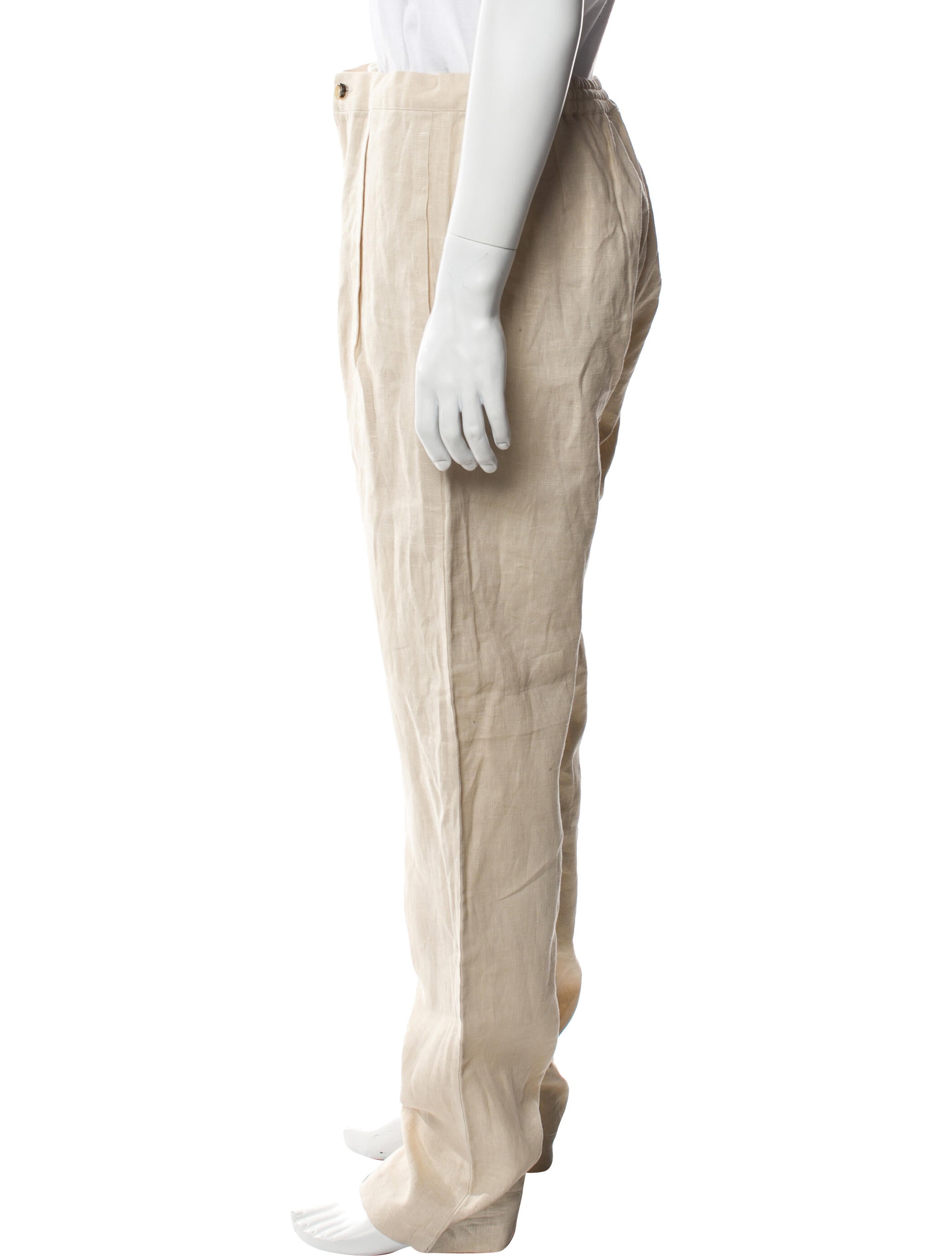 P. Johnson Linen Straight Leg Pants w/ Tags