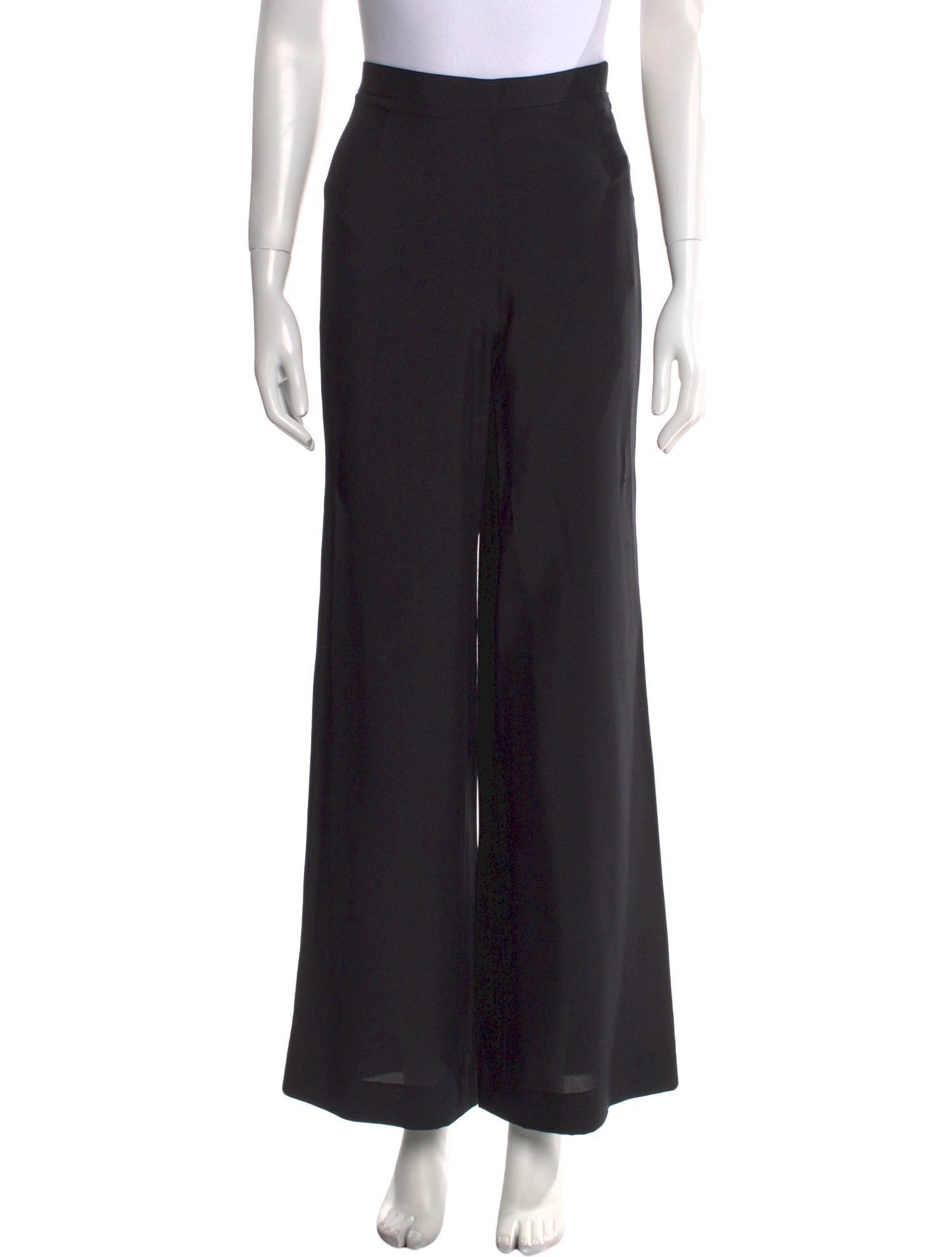 P. Johnson Silk Wide Leg Pants