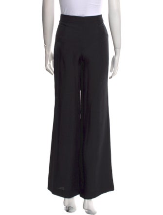 P. Johnson Silk Wide Leg Pants