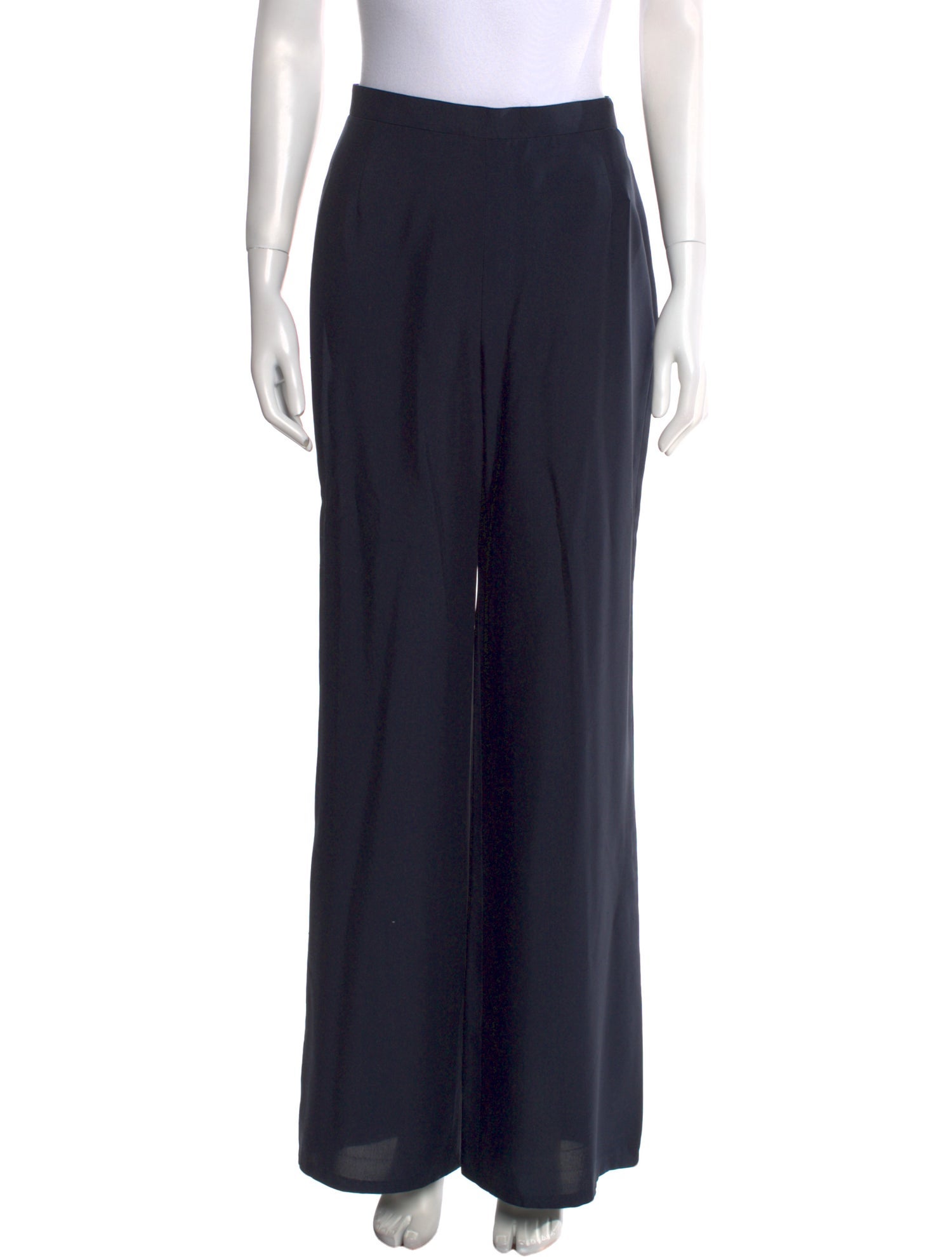 P. Johnson Silk Wide Leg Pants
