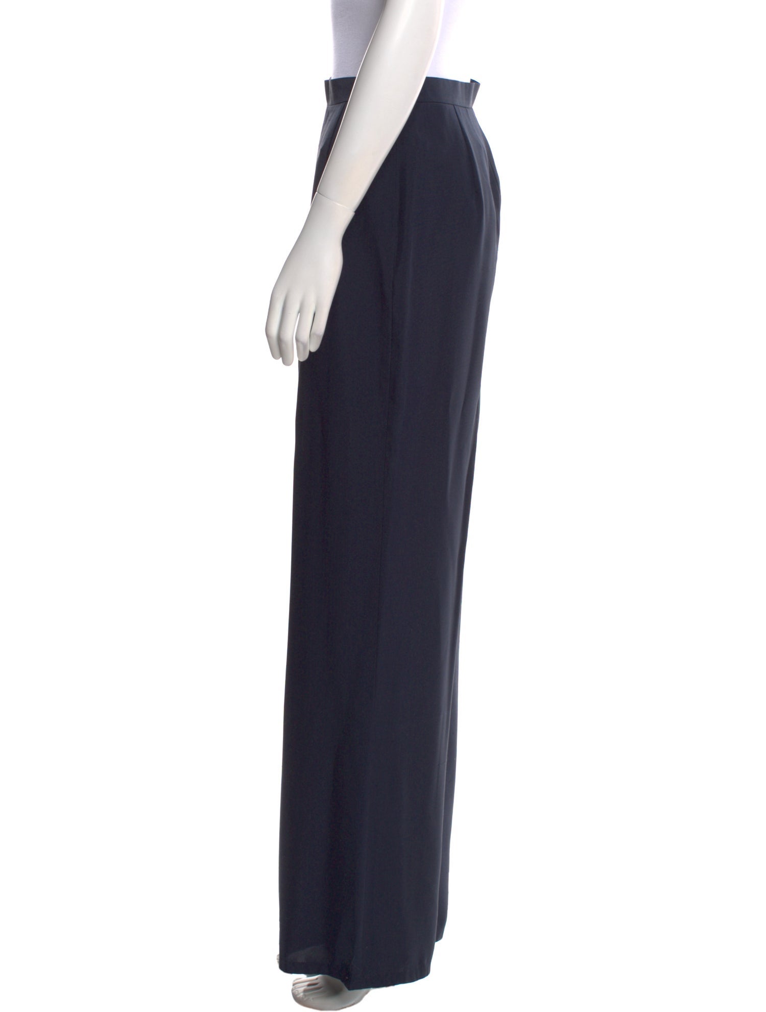 P. Johnson Silk Wide Leg Pants