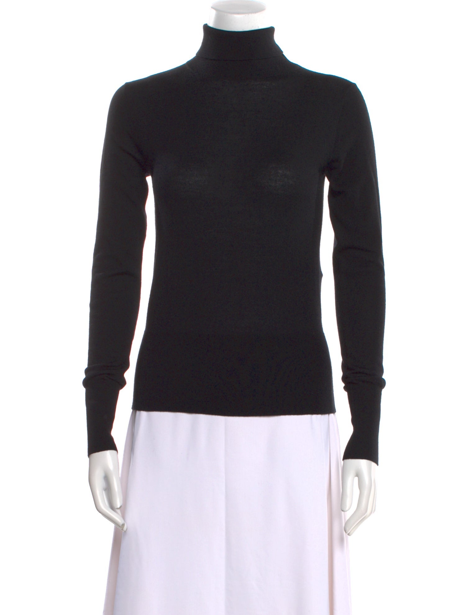 P. Johnson Merino Wool Turtleneck Sweater