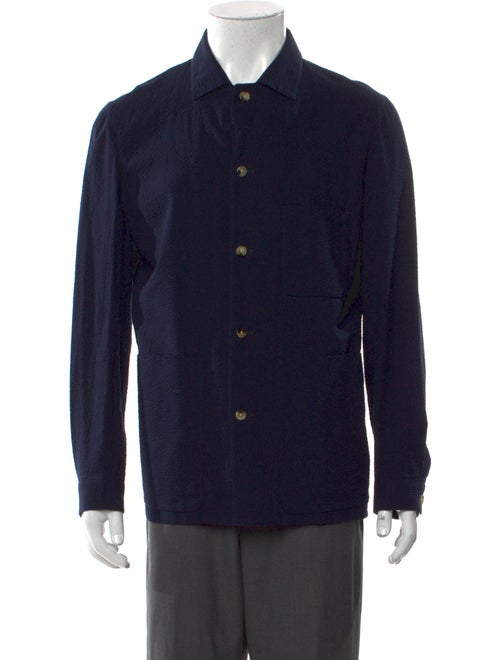 P. Johnson Collar Long Sleeve Henley