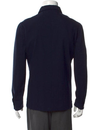 P. Johnson Collar Long Sleeve Henley