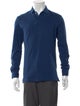 P. Johnson V-Neck Long Sleeve Polo Shirt