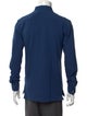 P. Johnson V-Neck Long Sleeve Polo Shirt