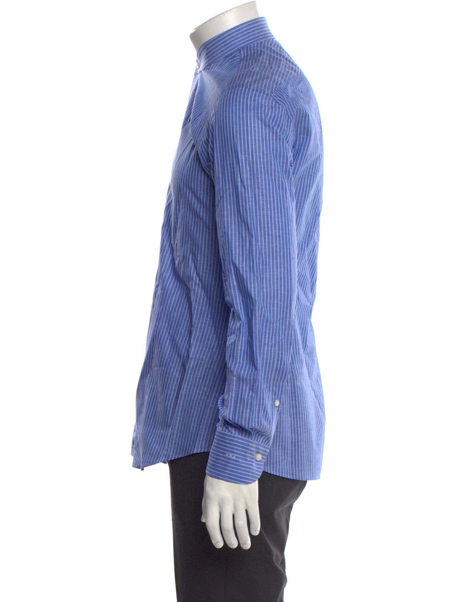 P. Johnson Striped Long Sleeve Shirt