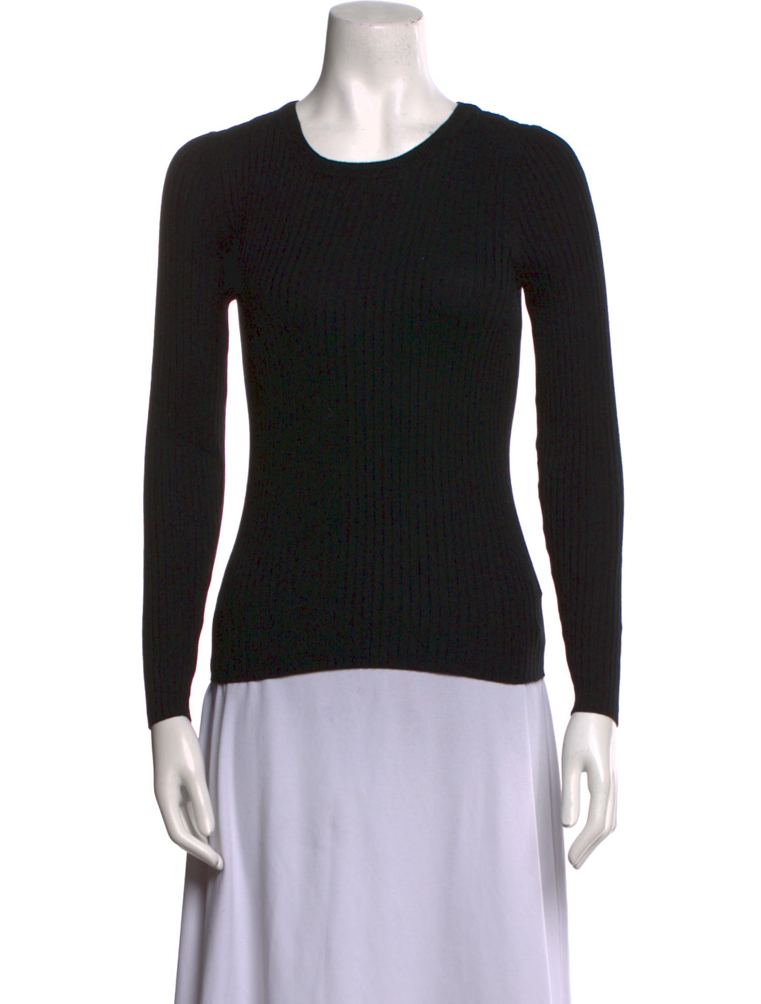 State of Cotton Crew Neck Long Sleeve Top w/ Tags