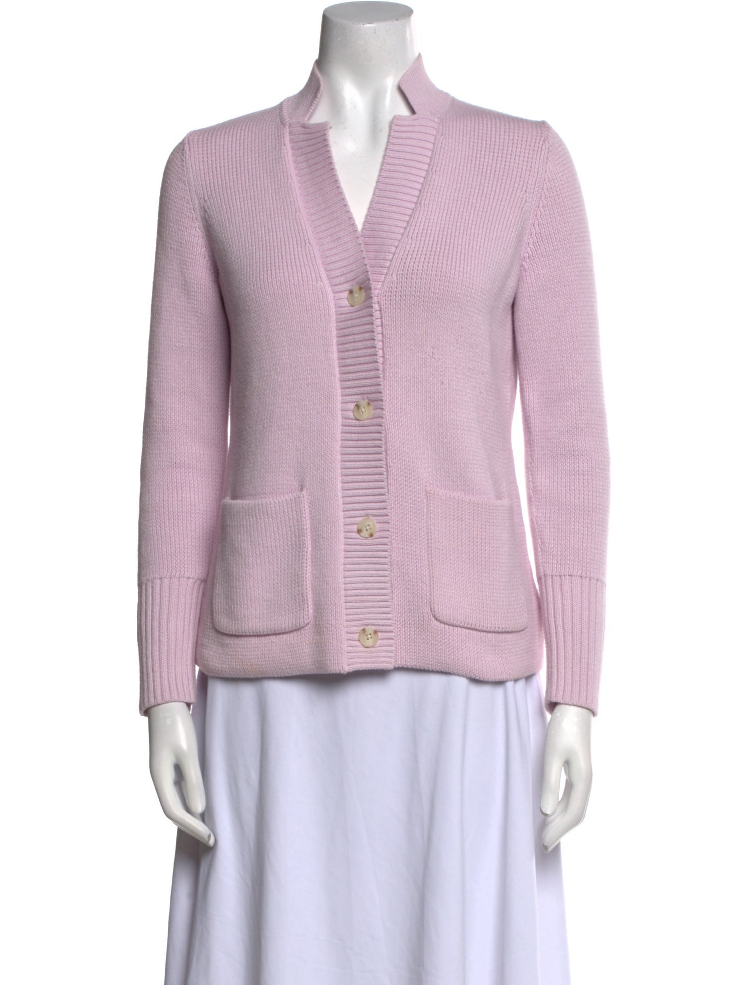 State of Cotton V-Neck Sweater