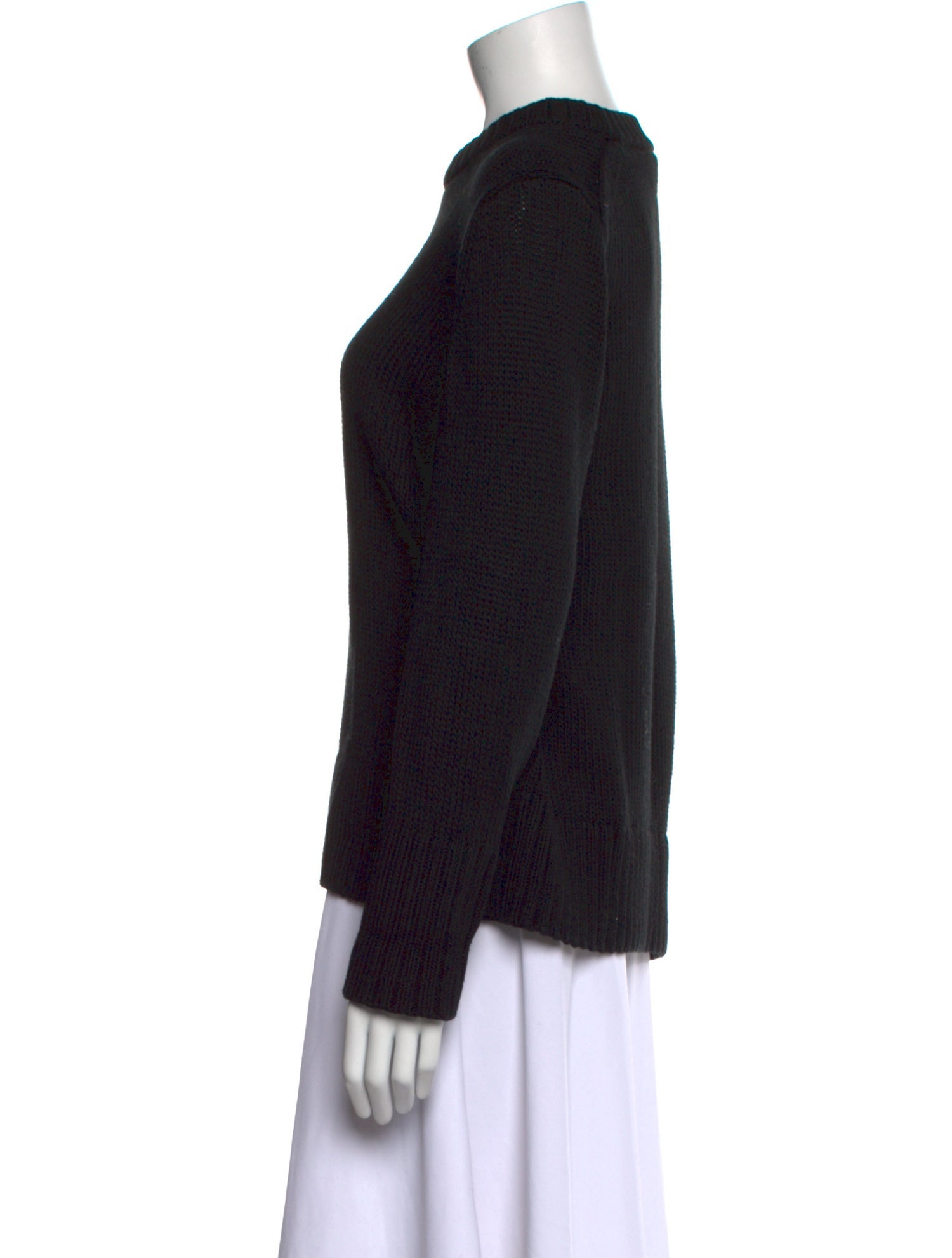 State of Cotton Mock Neck Sweater