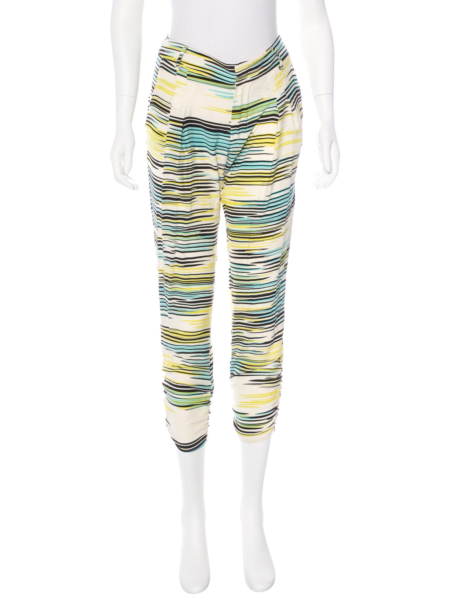 Parker Mid-Rise Silk Pants