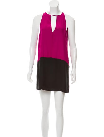 Parker Silk Sleeveless Mini Dress