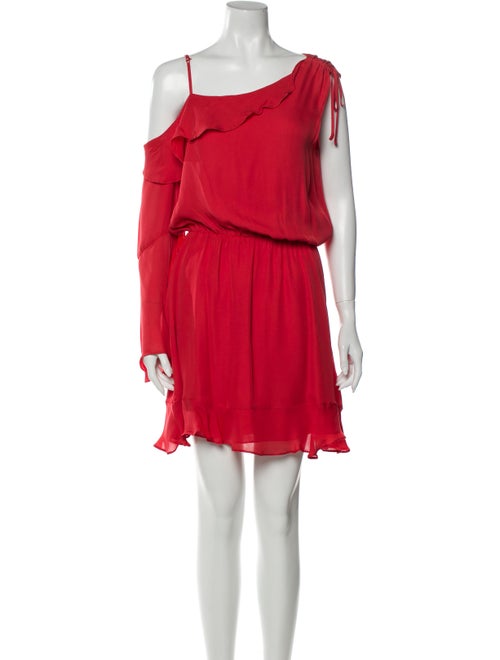 Parker Silk Mini Dress Pink
