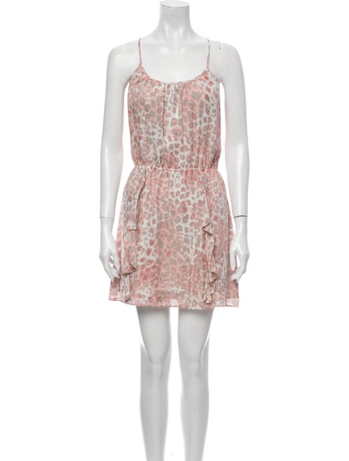 Parker Silk Mini Dress Pink