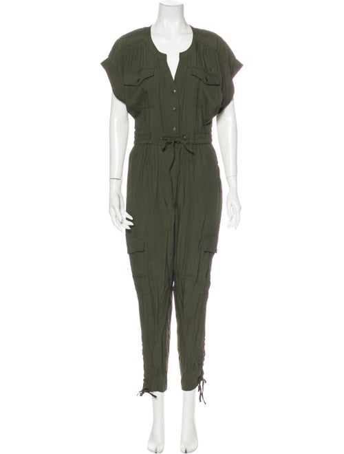 Parker V-Neck Jumpsuit w/ Tags Green