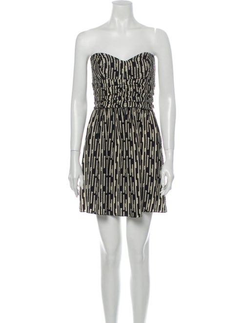 Parker Silk Mini Dress Black