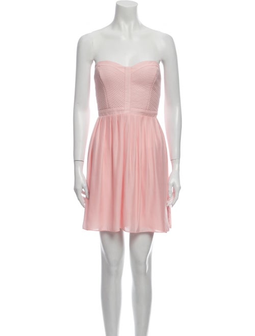 Parker Strapless Mini Dress Pink